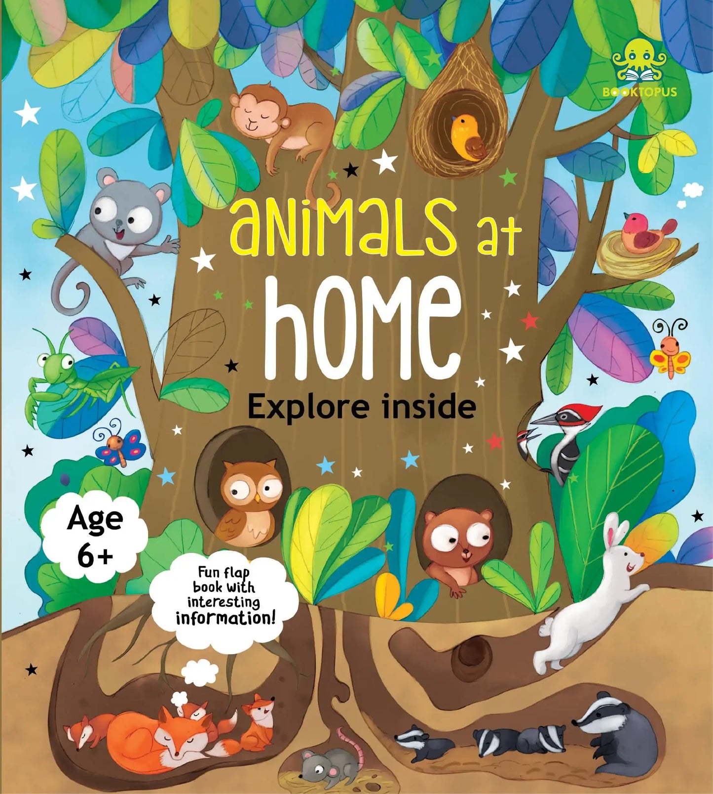 Lift A Flap:Animals & Their Habitat