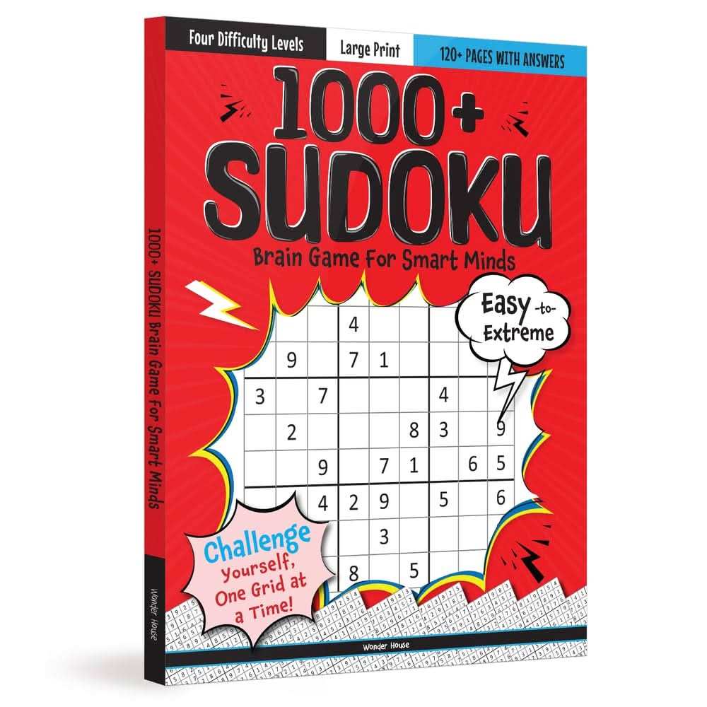 1000+ Sudoku Brain Games For Smart Minds