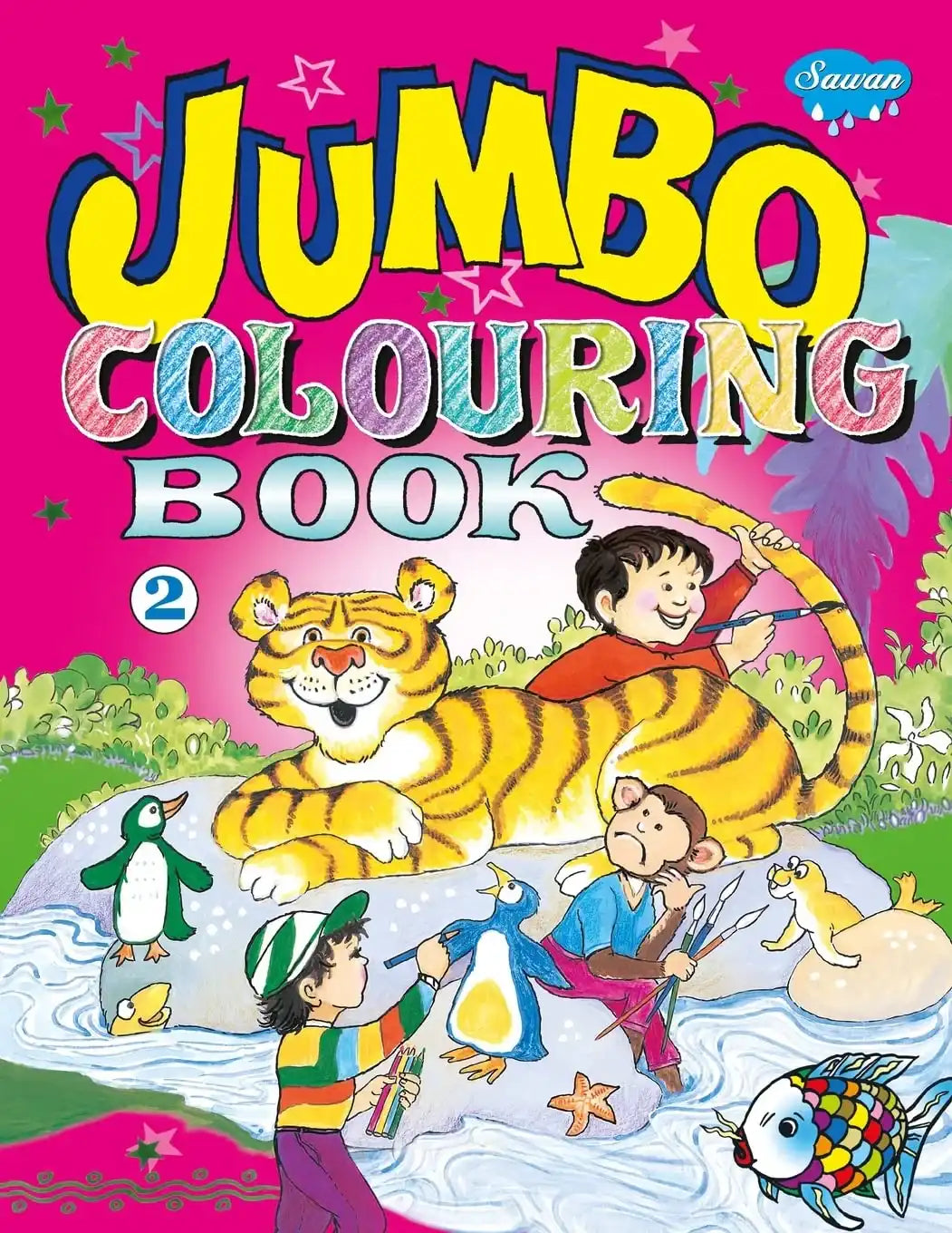 Jumbo Colouring Bk2