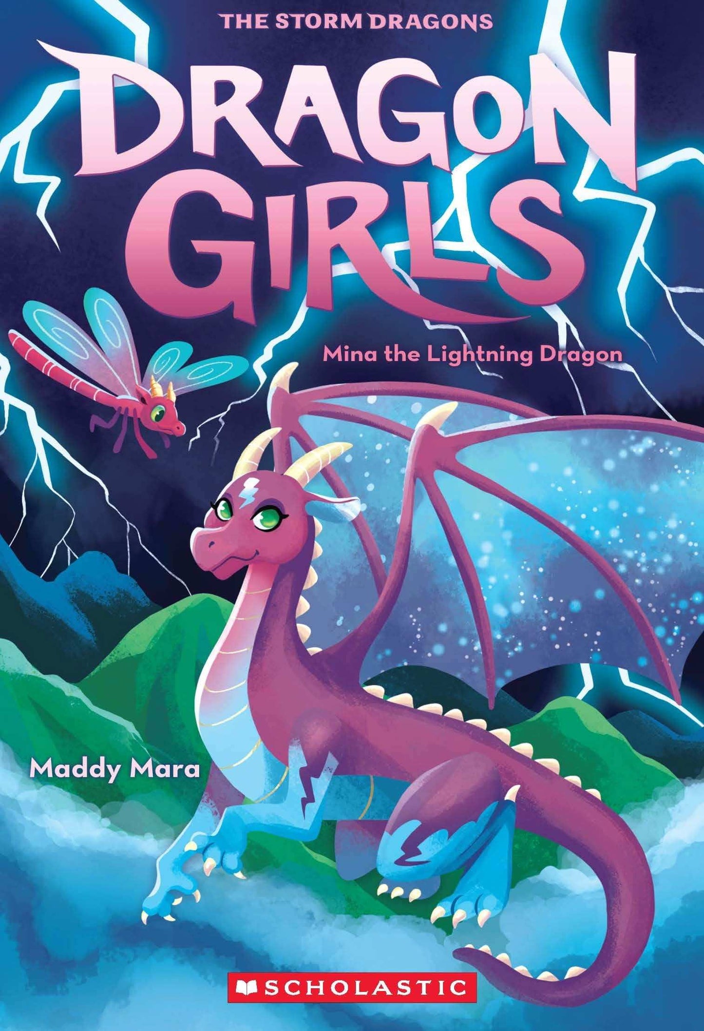 Mina The Lightning Dragon (Dragon Girls #14)