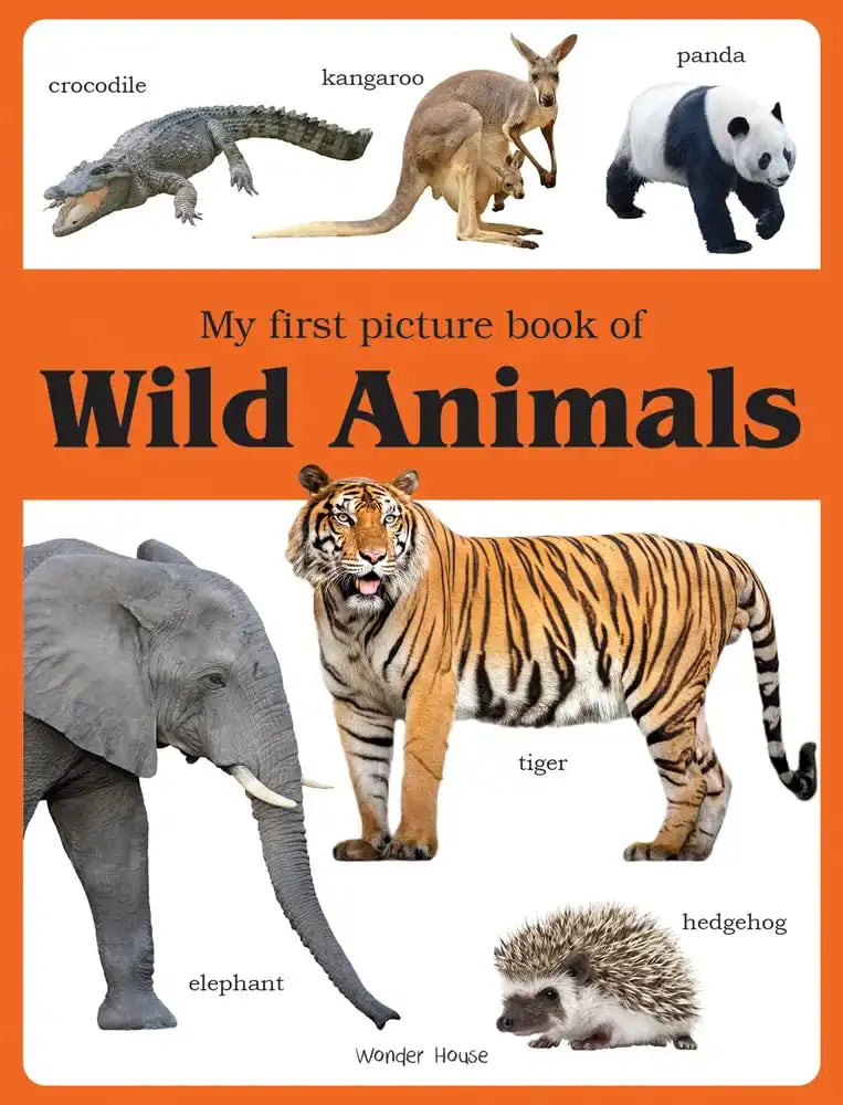 My First Picture Book Of Wild Animals: Picture Books For Children
