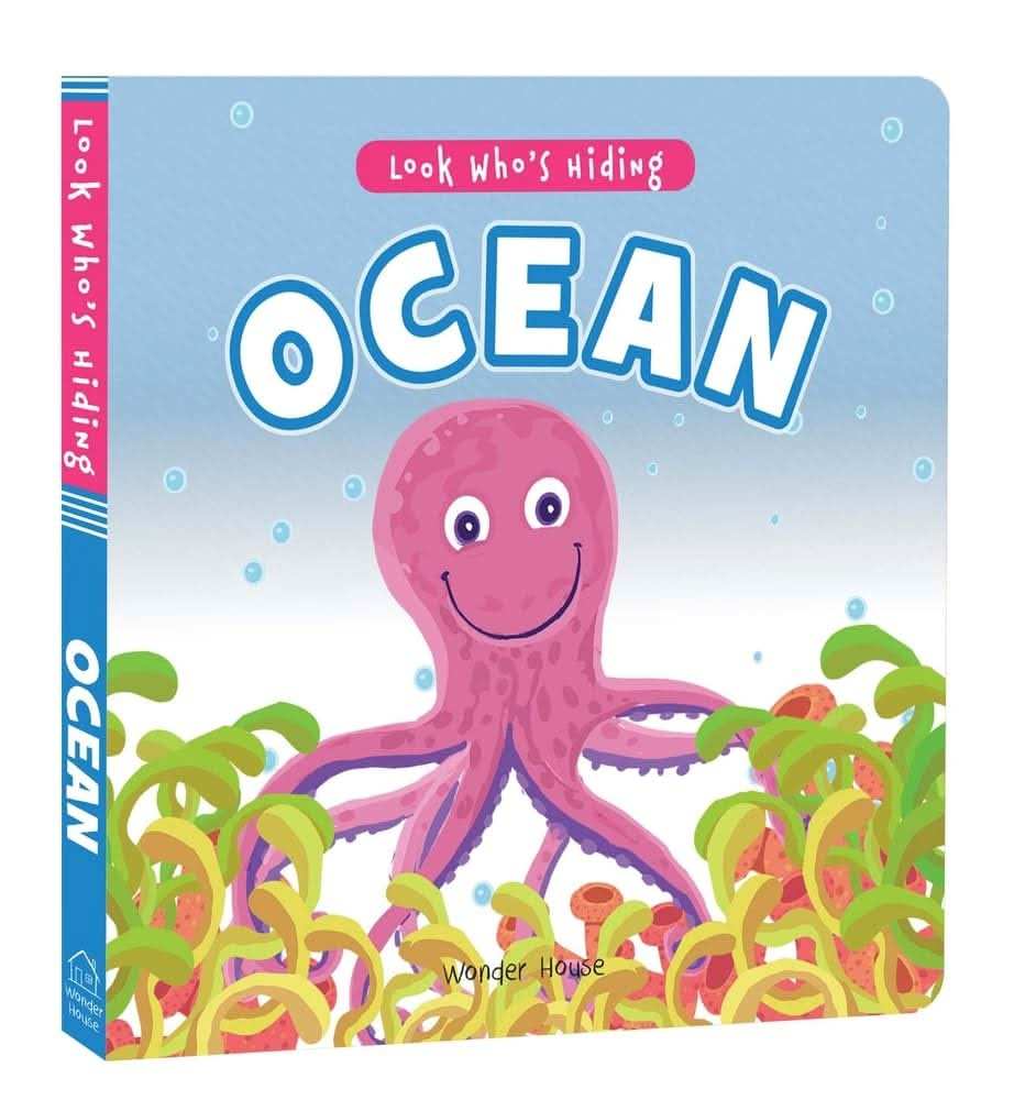 Look Who'S Hiding - Ocean : Pull The Tab Novelty Books For Children
