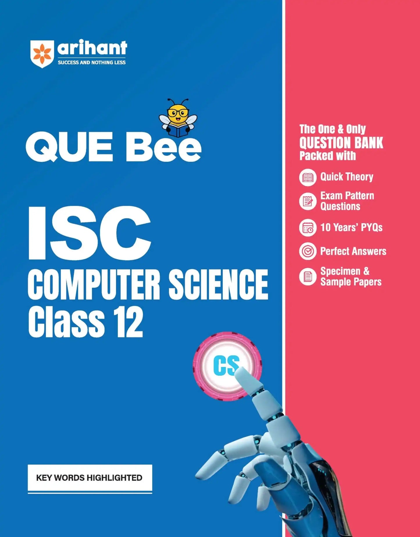 Arihant Que Bee Isc Computer Science Bk 12
