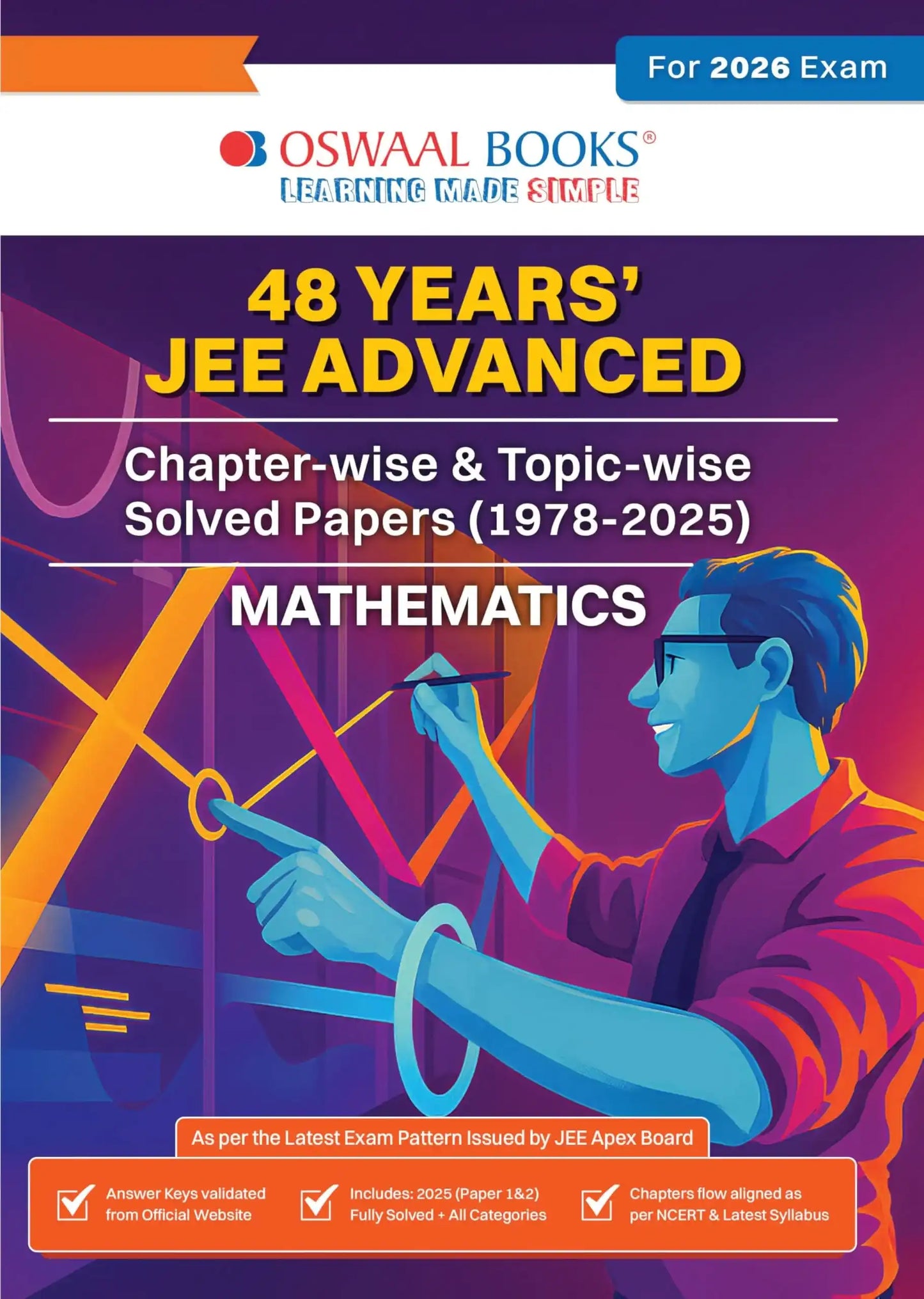 Oba Jee Advanced 48 Yrs C/W & T/W Maths Solved Paper (2026)