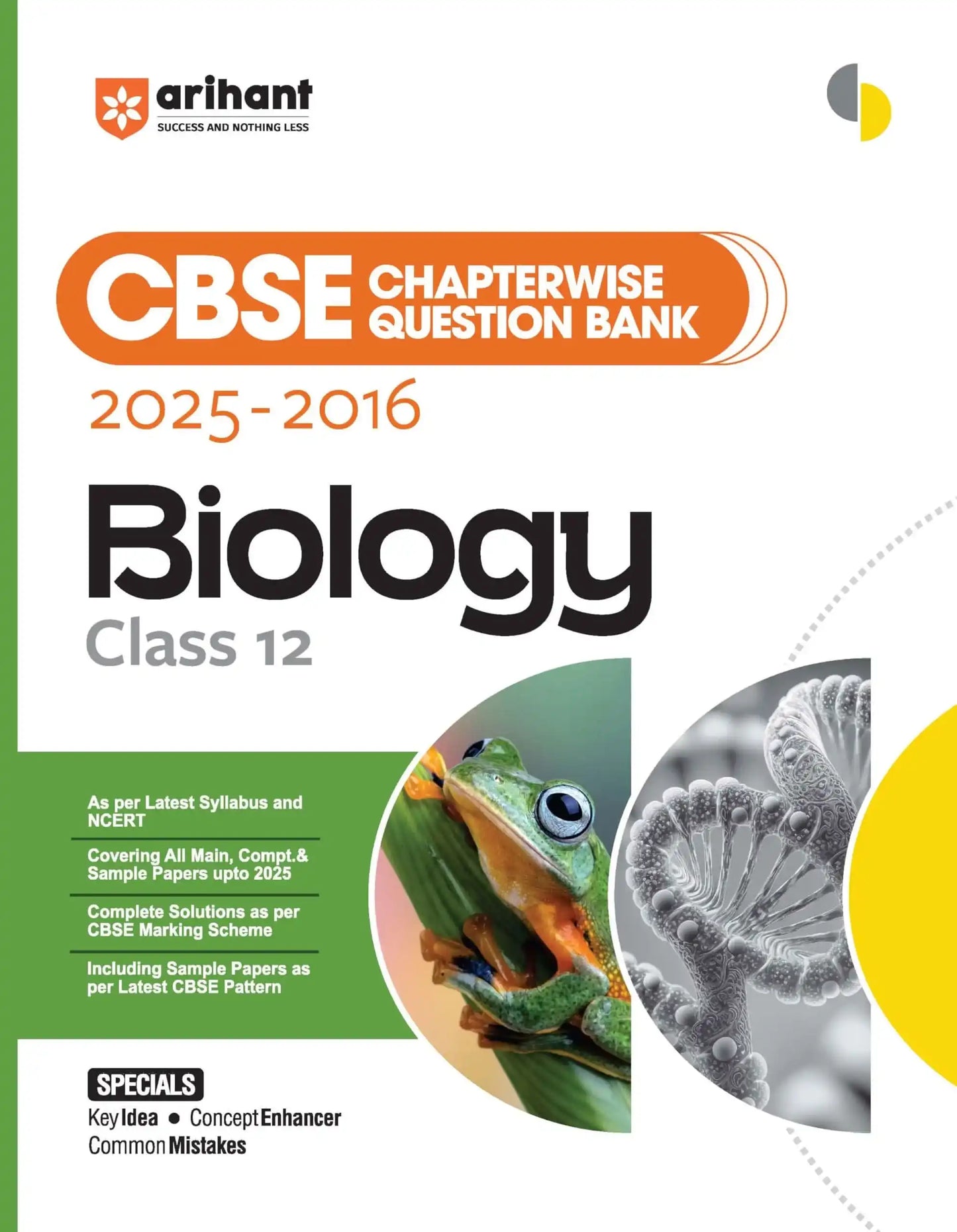 Arihant Chapter Biology Solve 12