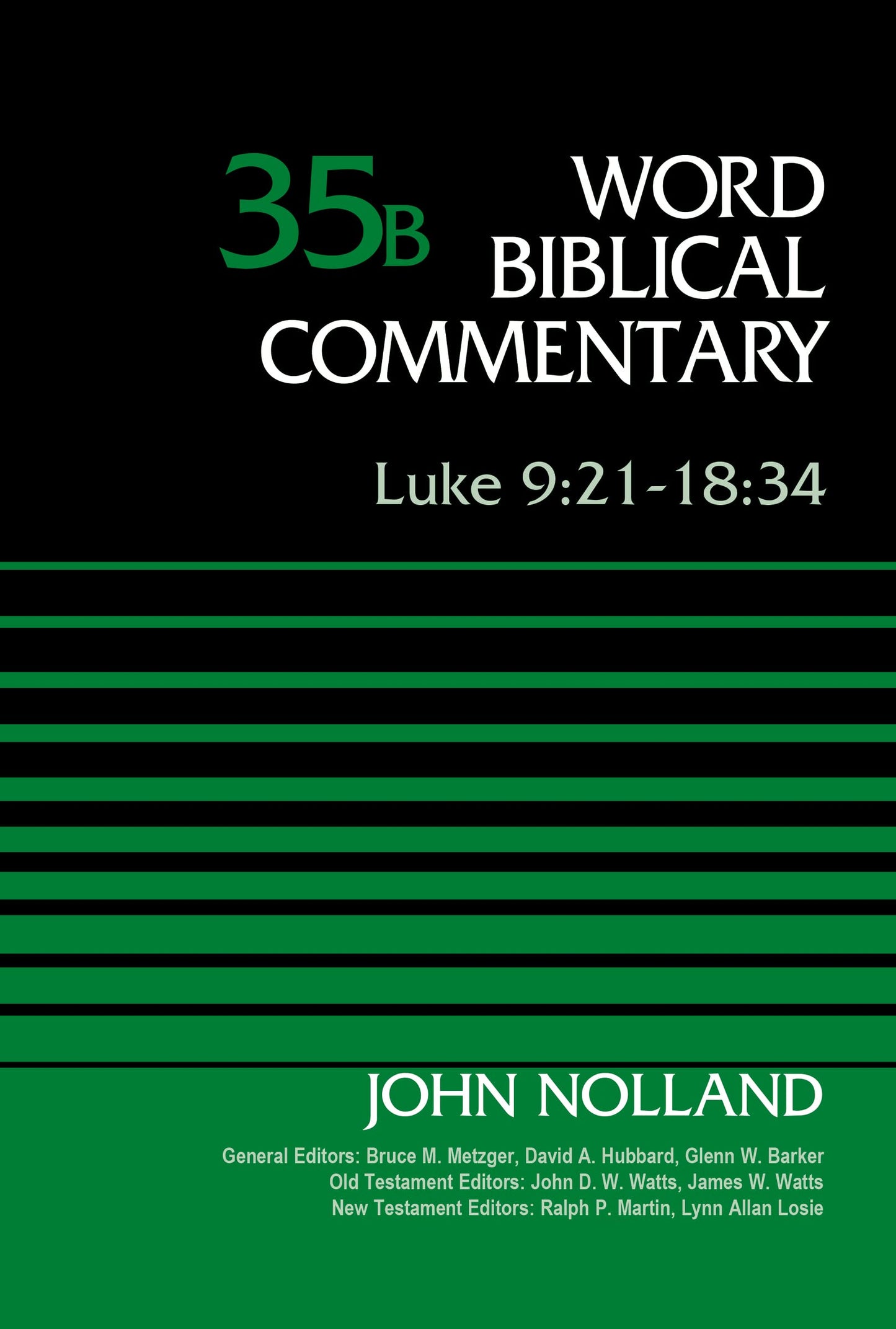 Luke 9 18 Vol 35B Hc