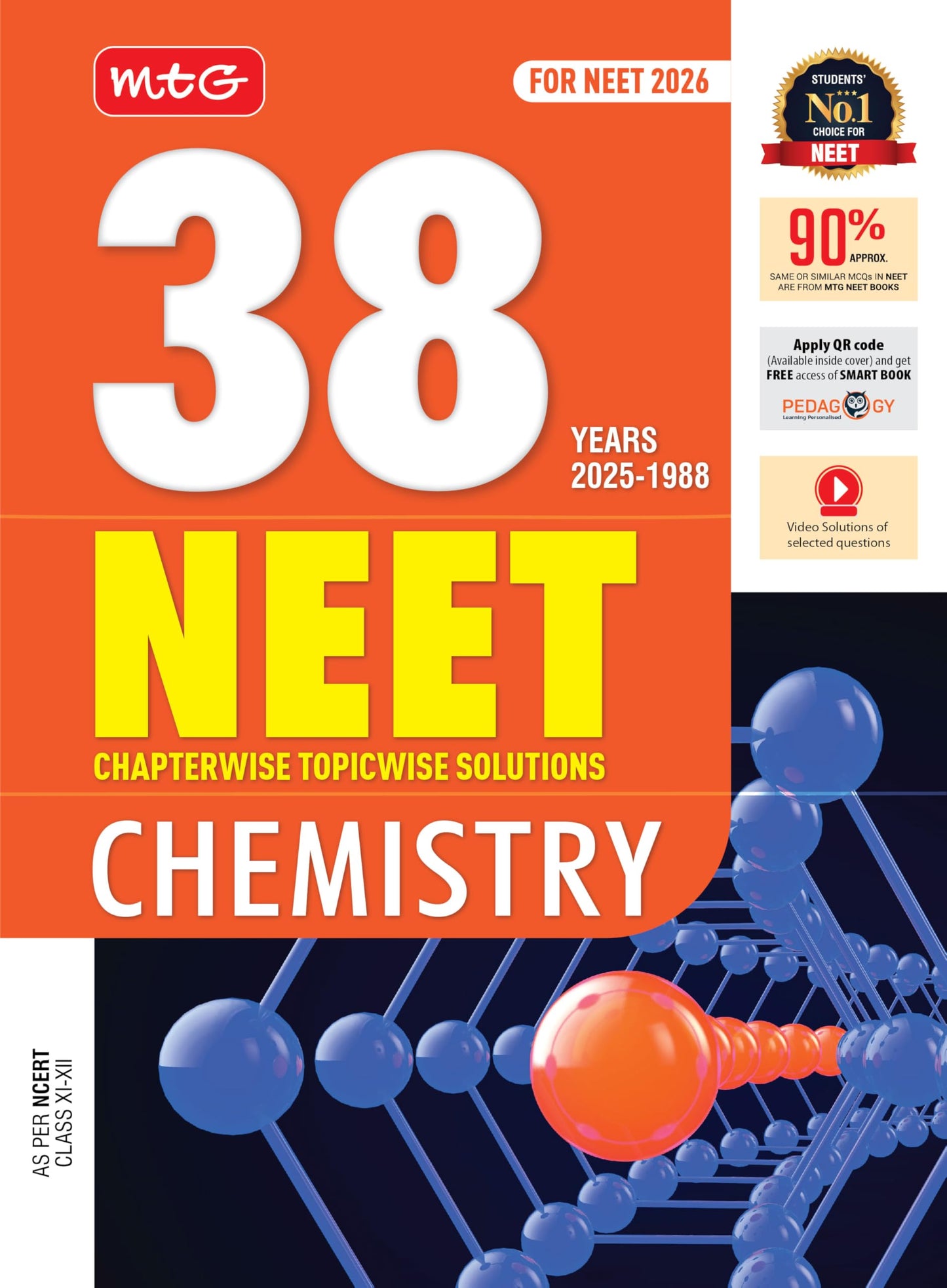 Mtg 38 Years Neet Previous Year Solved Question Papers Chemistry Pyqs