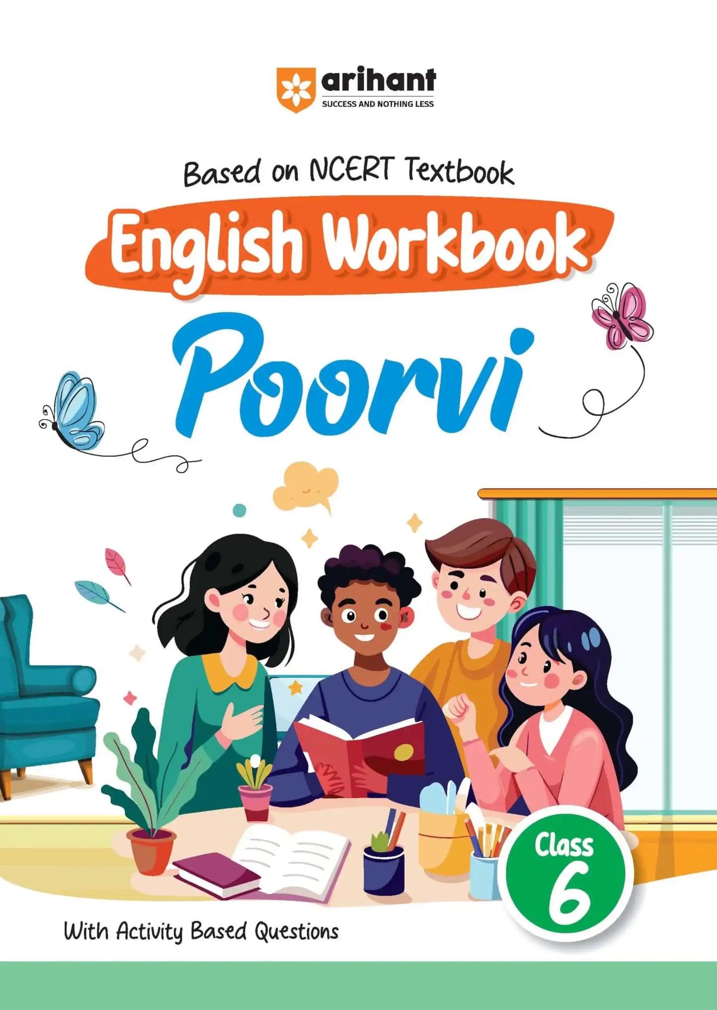 Arihant Ncert English W/B 6