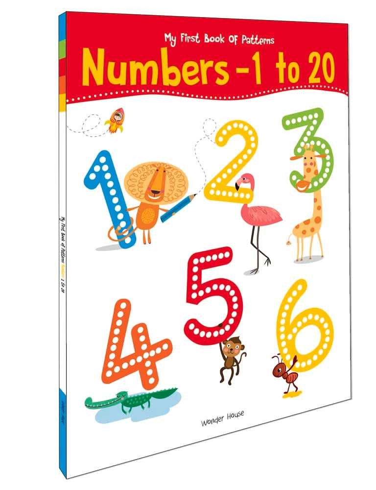 My First Book Of Patterns Numbers 1 To 20: Write And Practice Patterns And Numbers 1 To 20