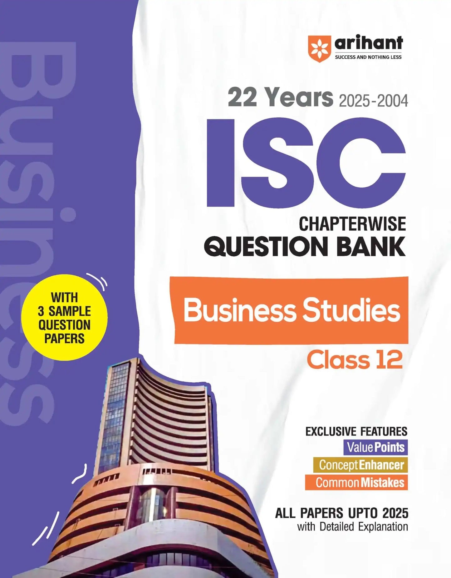 Arihant Isc Chapterwise B.Studies Paper
