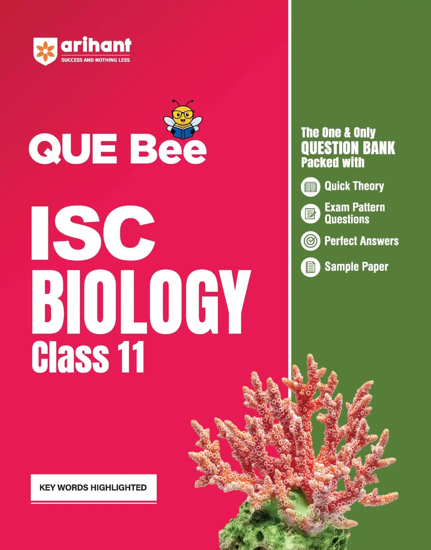 Arihant Que Bee Isc Biology Bk 11