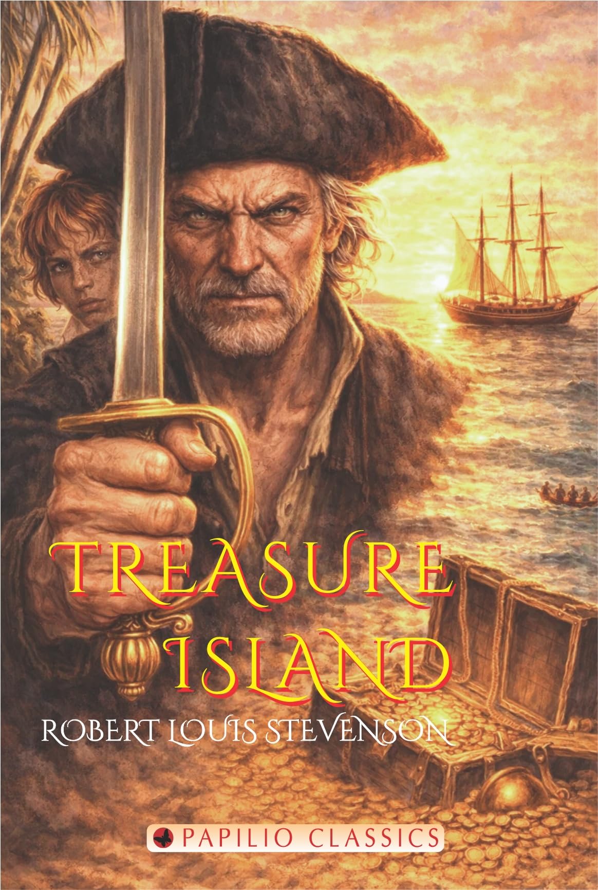 Treasure Island by Robert Louis Stevenson (Papilio Classics)
