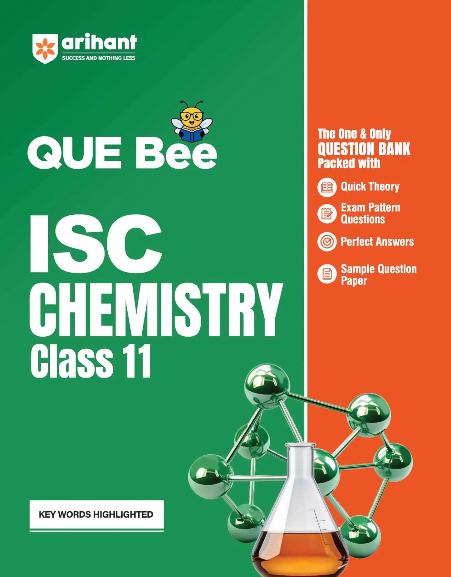 Arihant Que Bee Isc Chemistry Bk 11