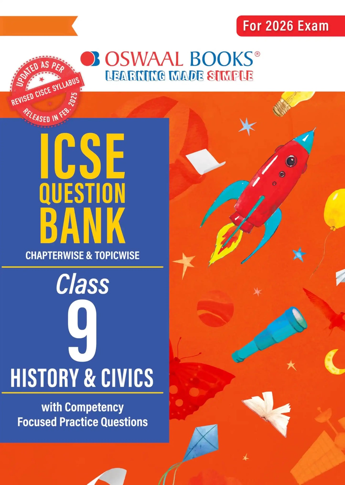 Oba Icse Qb History & Civics Bk 9 (2026)
