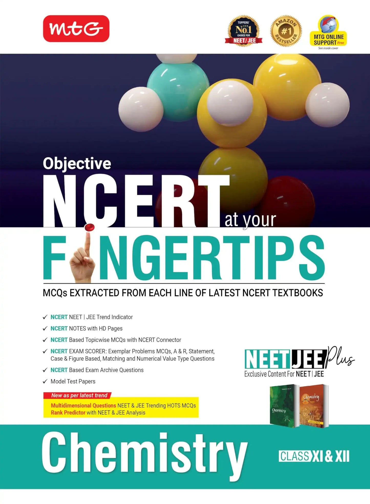 Mtg Ncert Fingertips Chemistry Bk 11 & 12