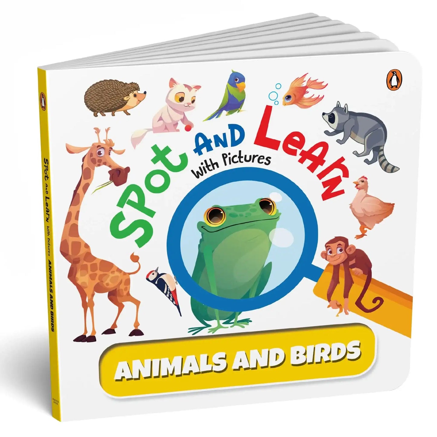 Spot And Learn With Pictures: Animals & Birds