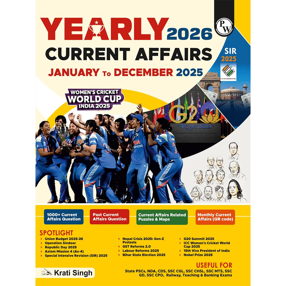 PW YEARLY CURRENT AFFAIRS 2025 (01 JANUARY to 31 DECEMBER 2025) Englis