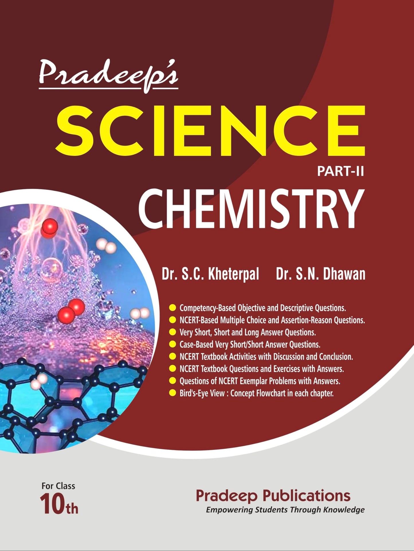 Pradeep's Science Chemistry Part - II for Class 10 - Examination 2026-27