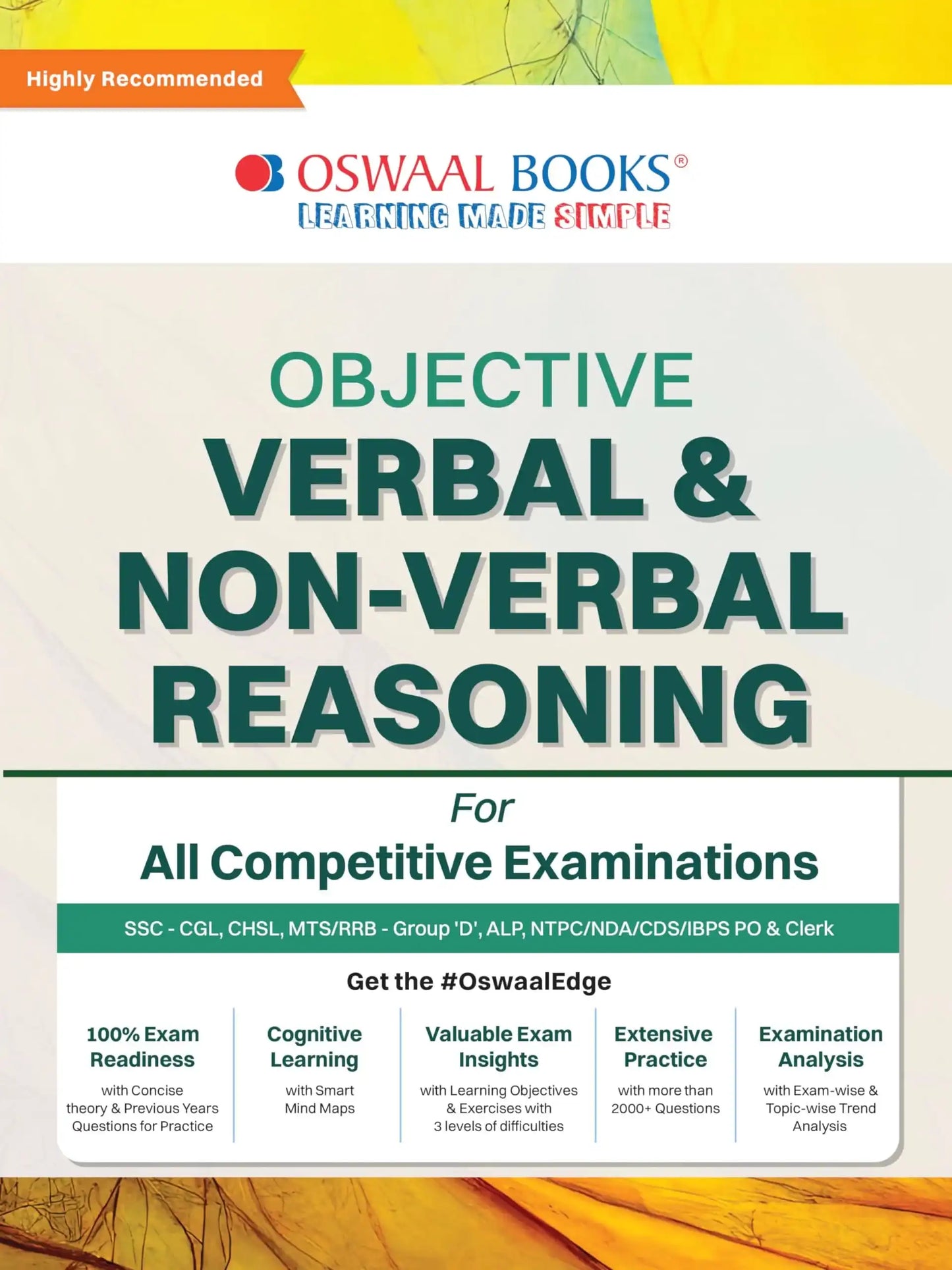 Oba Objective Verbal & Non-Verbal, Reasoning For All Competitive Exam Chapter & Topic Wise