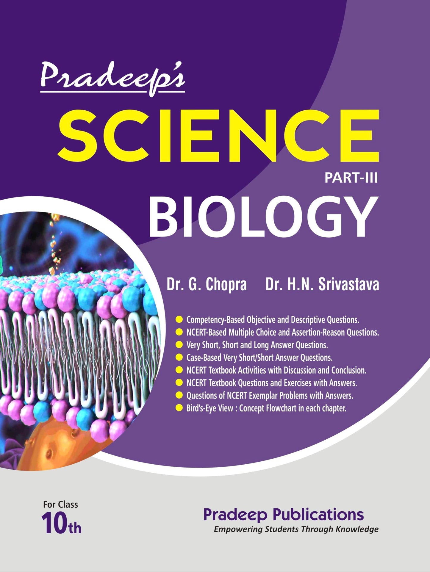 Pradeep's Science Biology Part - III for Class 10 - Examination 2026-27