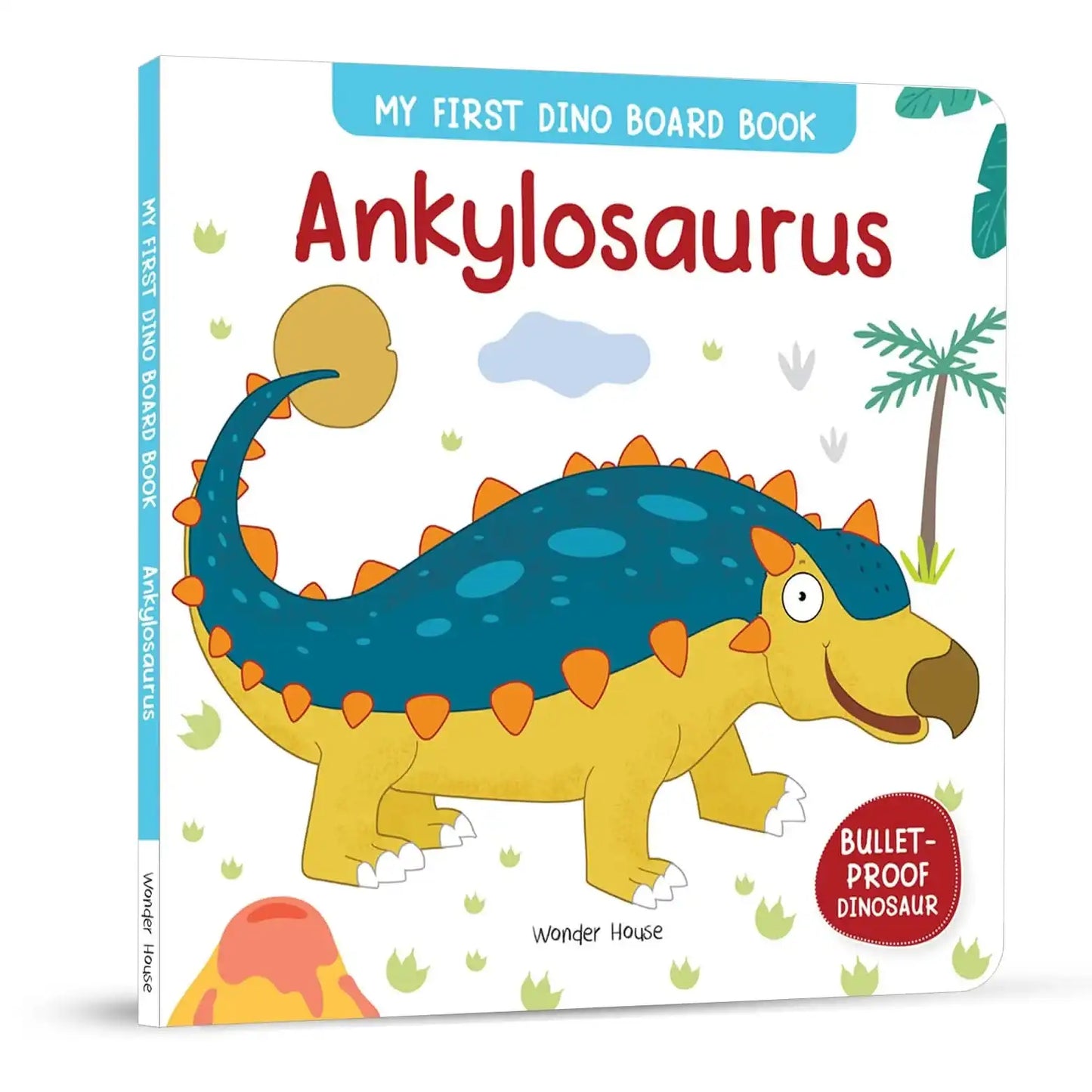 Ankylosaurus : My First Dino Board Book - Illustrated Dino Picture Book For Children