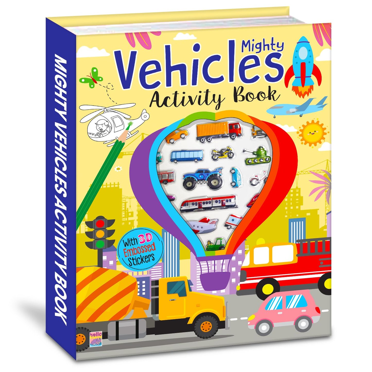 Mighty Vehicles Activity Book