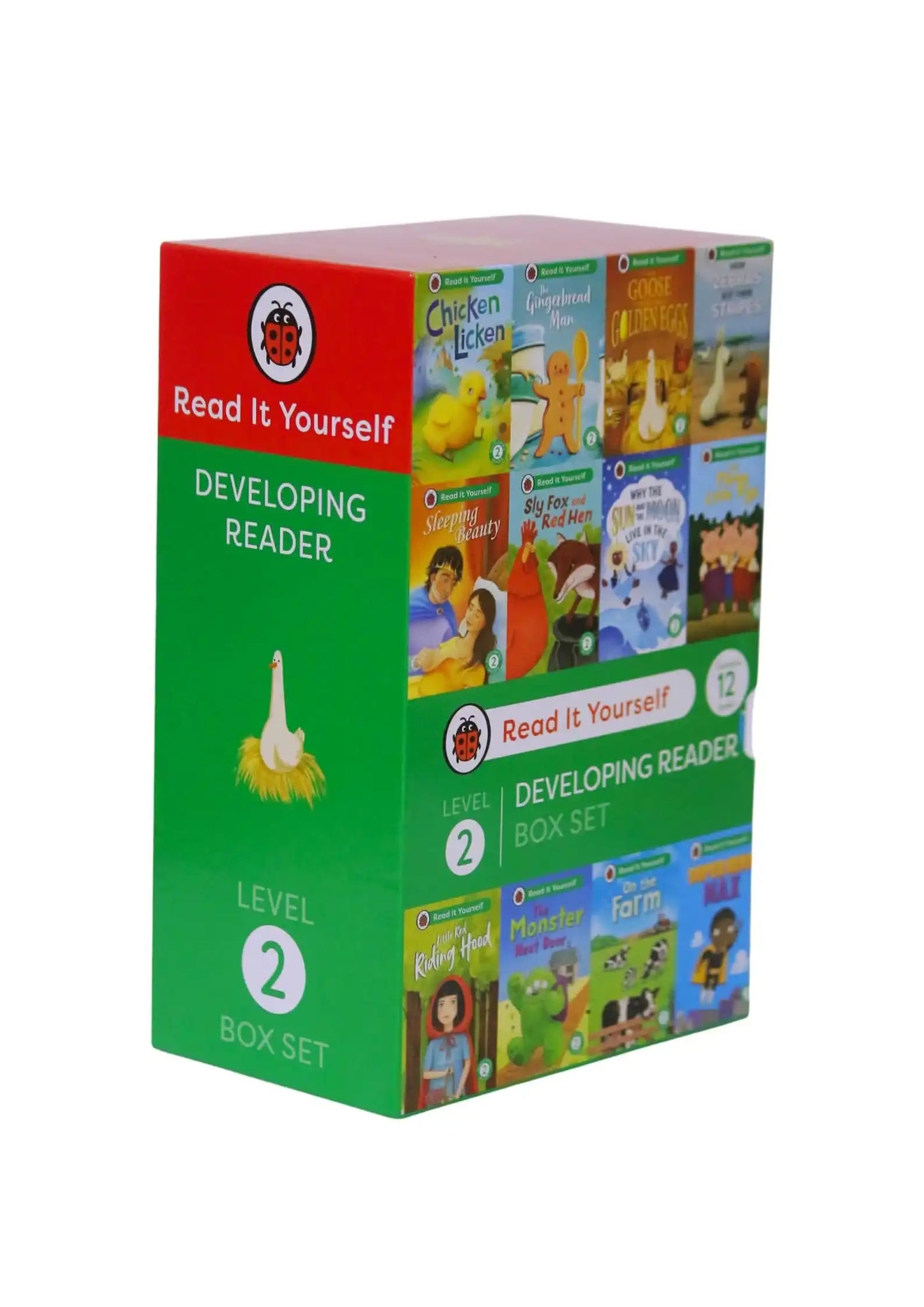Ladybird Riy Level 2 (12-Book Box) Slip Case