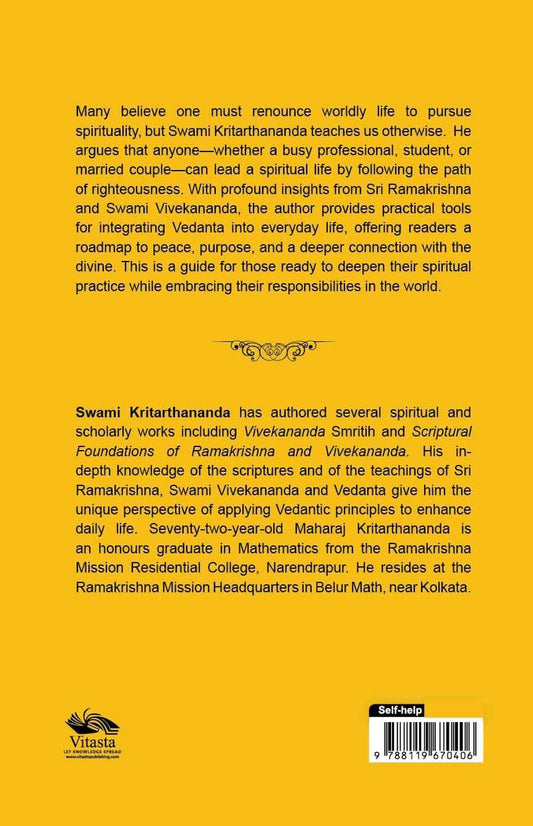 Finding Peace And Purpose: Life Lessons From Sri Ramakrishna And Vivekananda