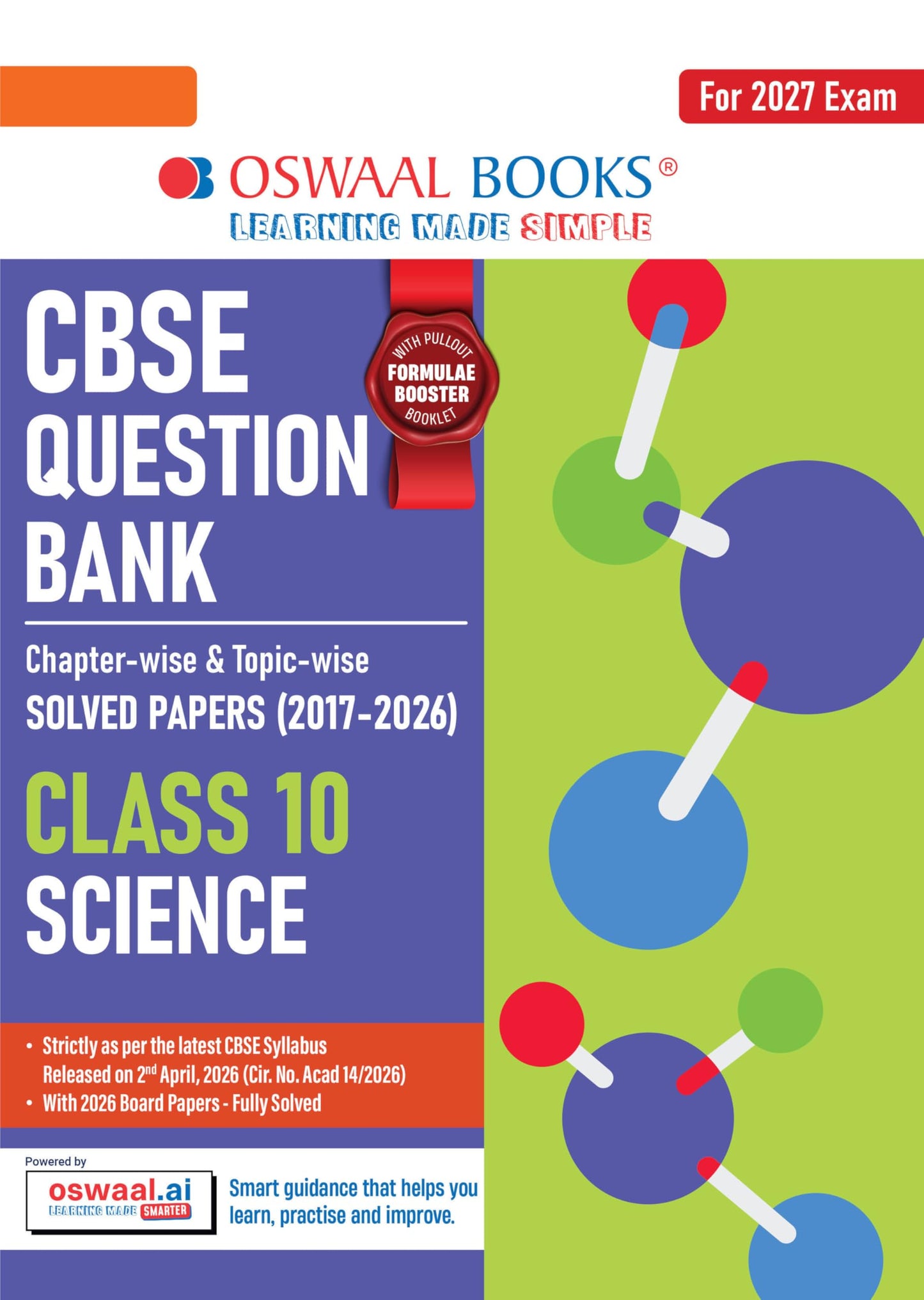 CBSE Question Bank Chapter-wise & Topic-wise Solved Papers Science cla