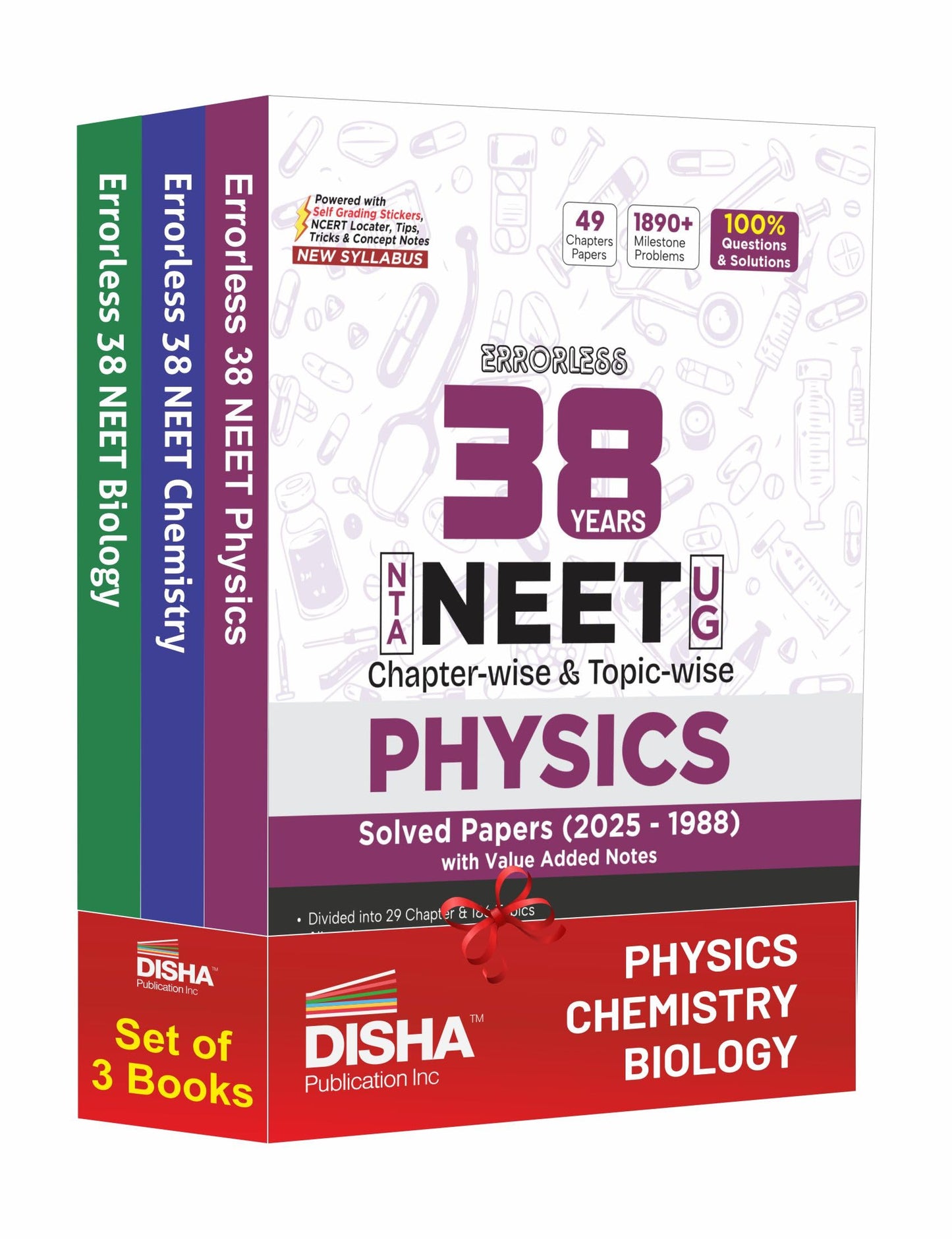 Errorless 38 Years NTA NEET (UG) Chapter-wise & Topic-wise PHYSICS, CH