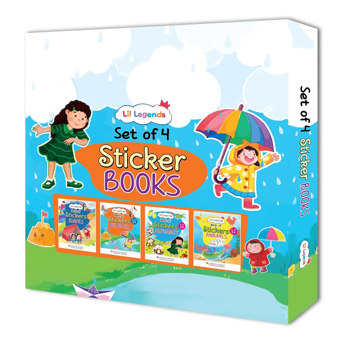 Oba Lil Legend Gift Set Books For Kids (Shapes & Number)