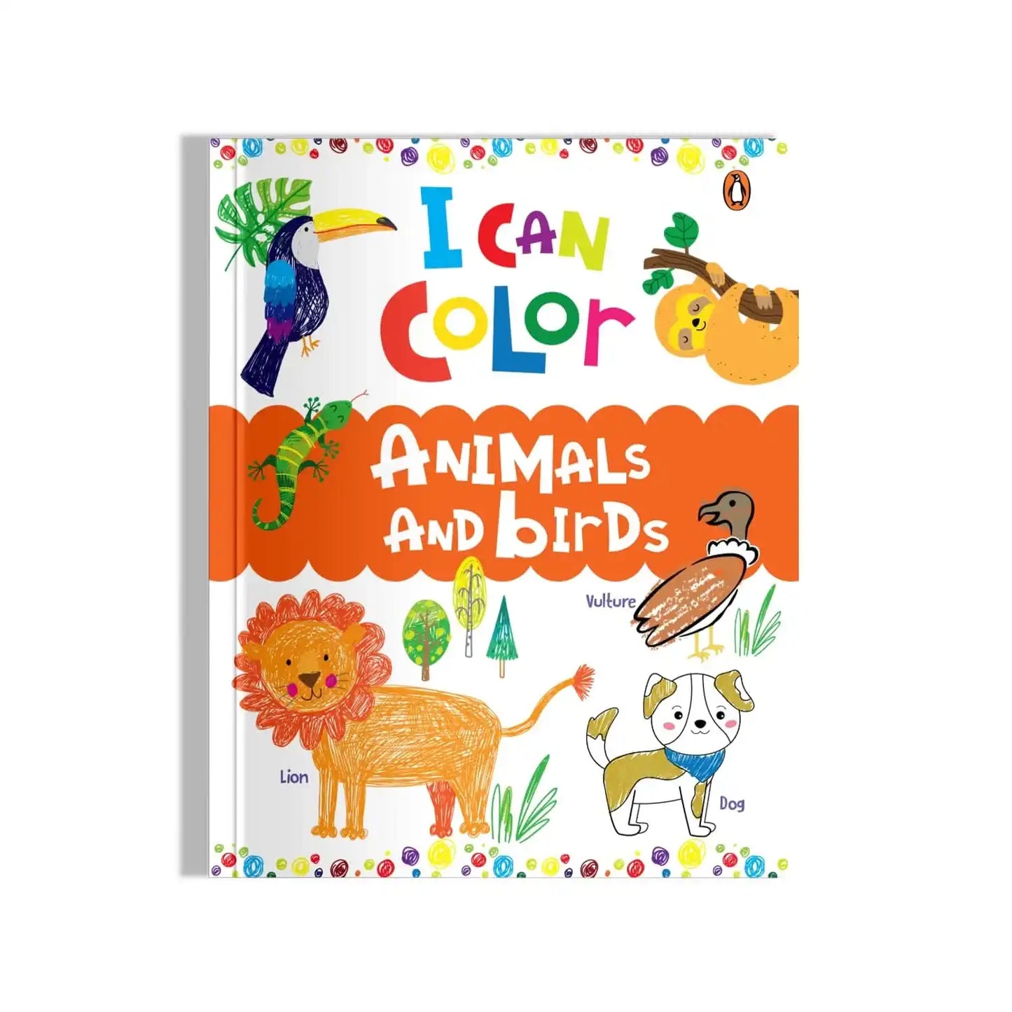 I Can Color: Animals And Birds