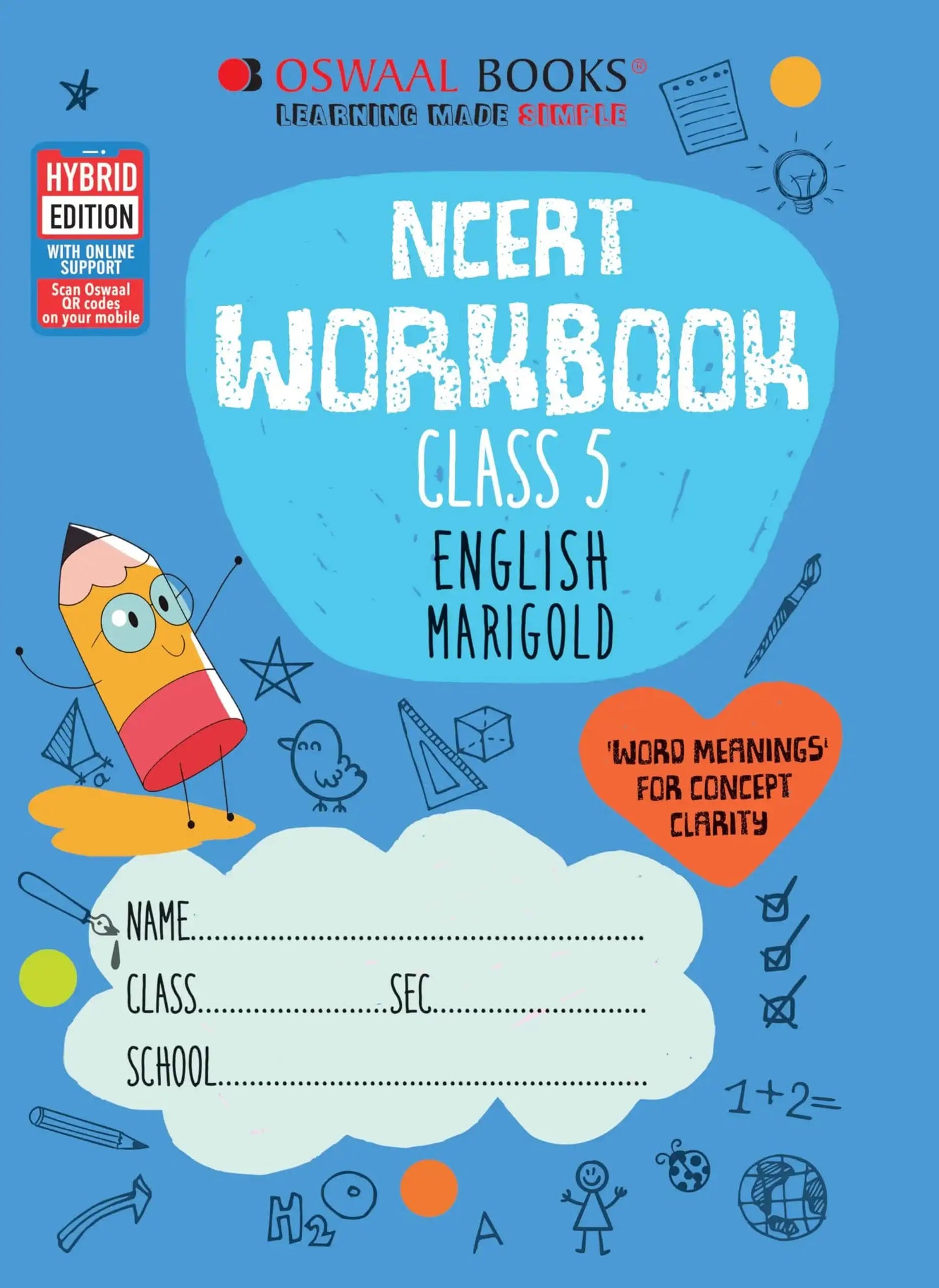 Oba Ncert English W/B 5