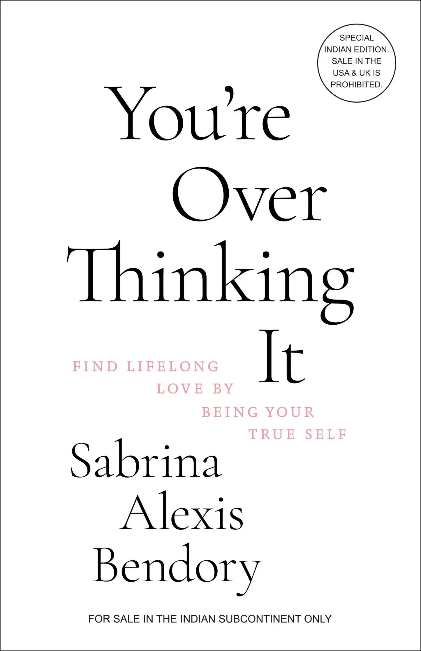 You’Re Overthinking It (English)