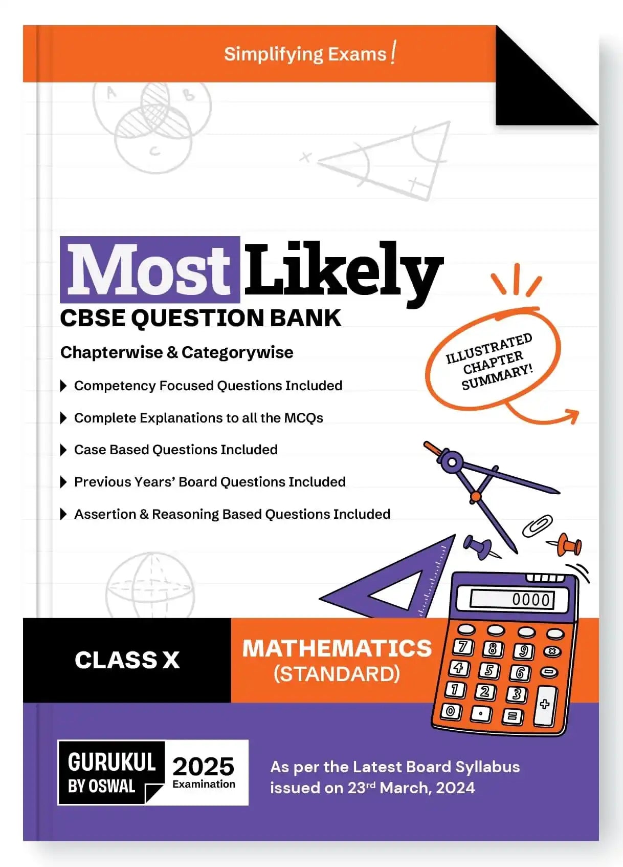 Opp Cbse Qb Maths Standard Bk 10 (2025)