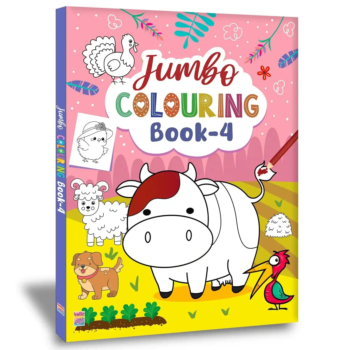 Jumbo Colouring Book 4.