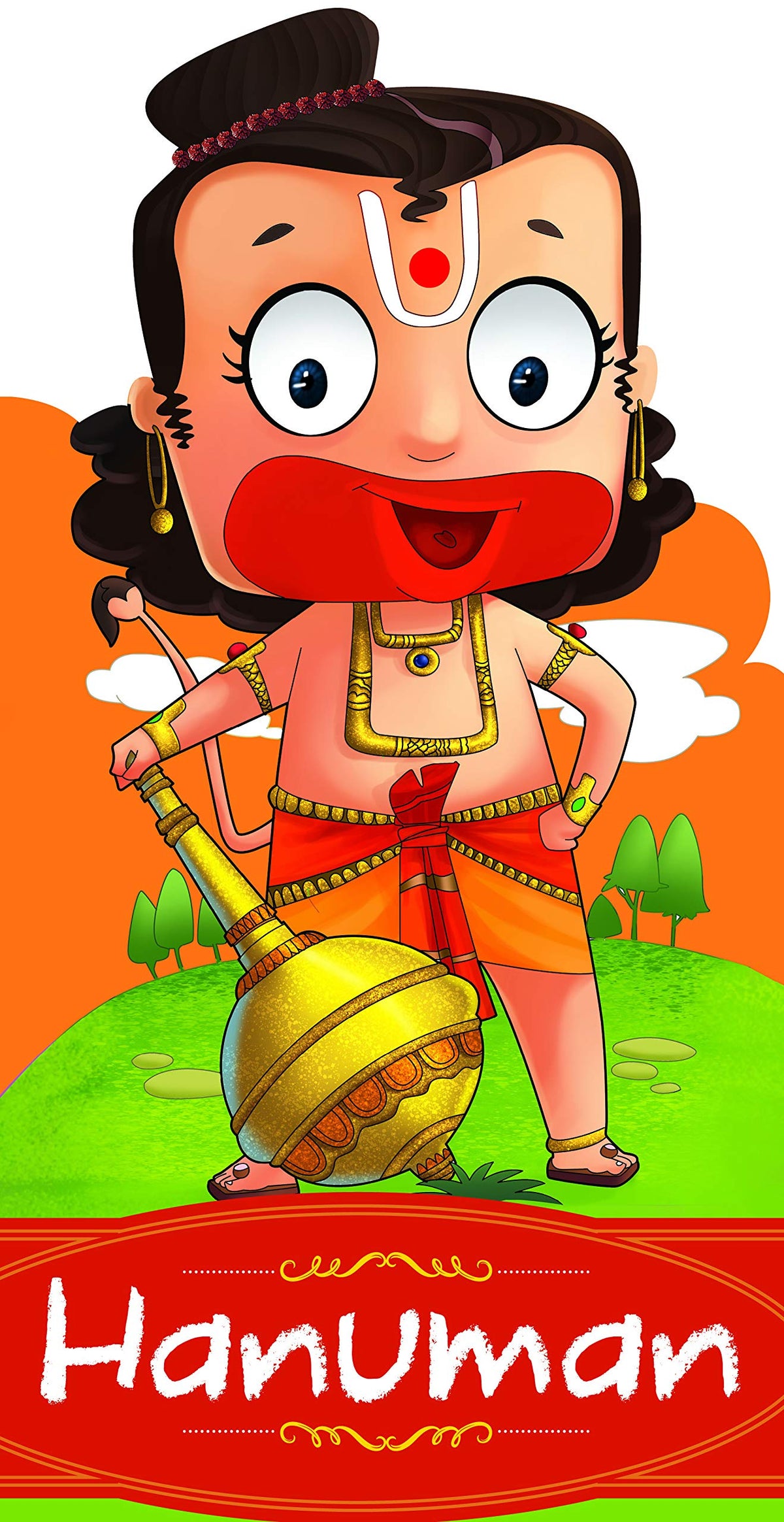Hanuman Cutout Book