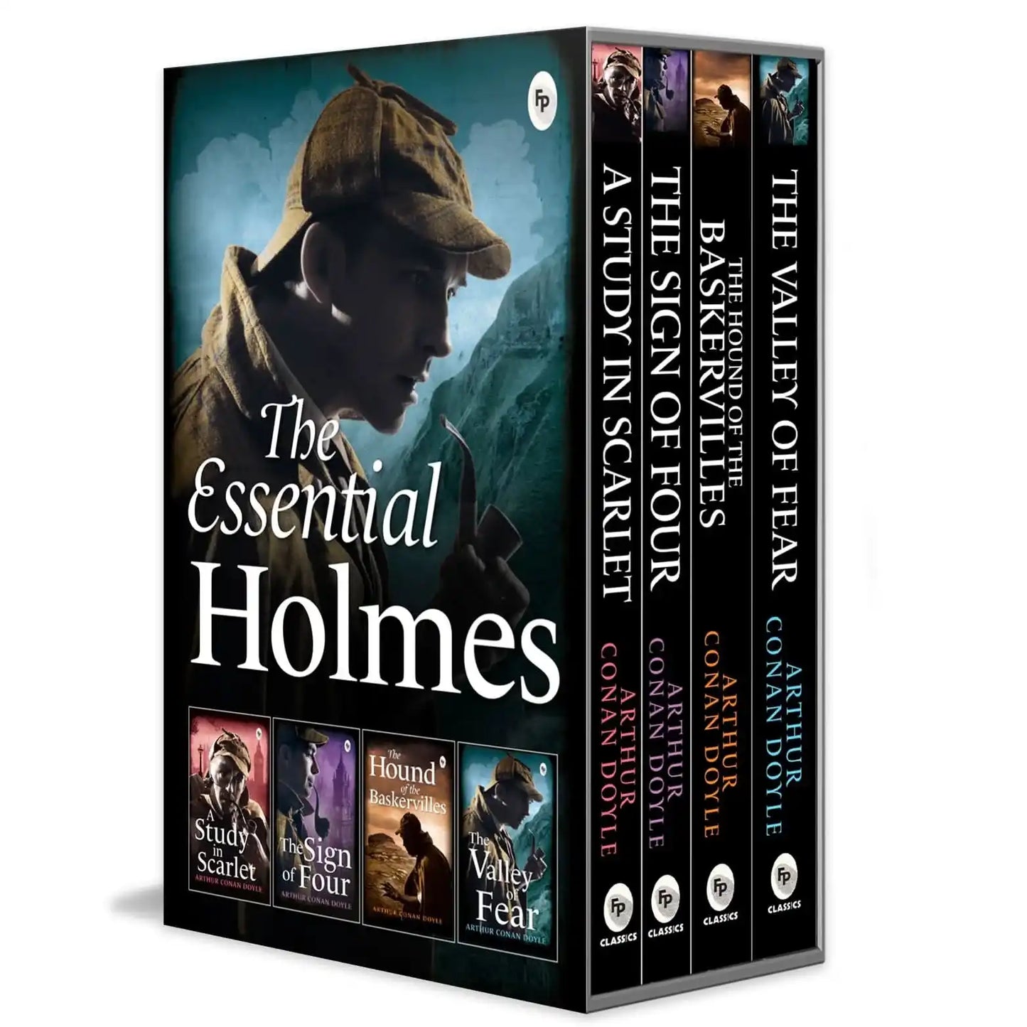 The Essential Holmes
1.A Study In Scarlet
2.The Sign Of Four
3.The Hound Of Baskervilles
4.The Vall