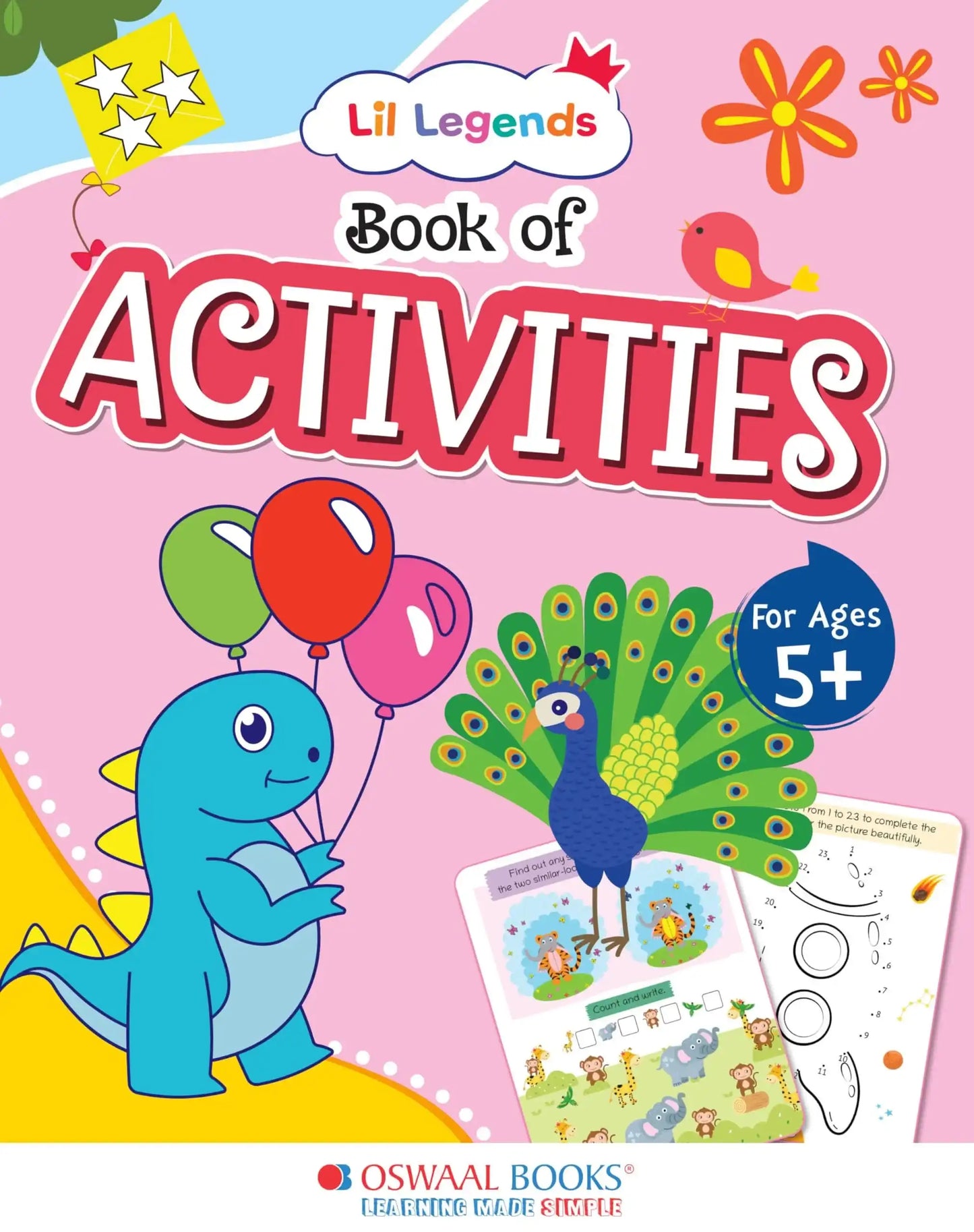 Oba Lil Legends Book Of Activities Age 5+