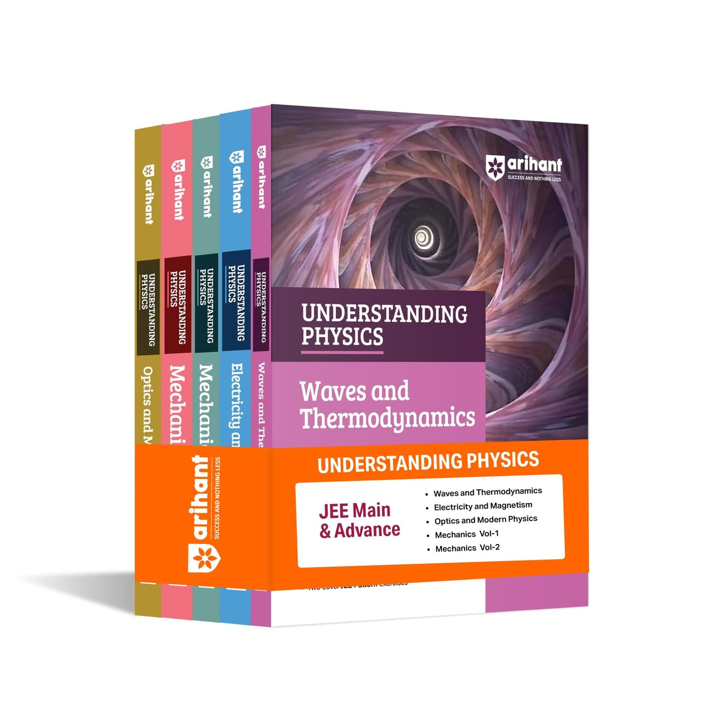 Arihant Understanding Physics | Mechanics Vol 1 & 2, Electricity & Magnetism, Waves & Thermodynamics,Optics & Modern Physics for JEE Main & Advanced 2027 | Modular Theory,Concept Practice | DC Pandey