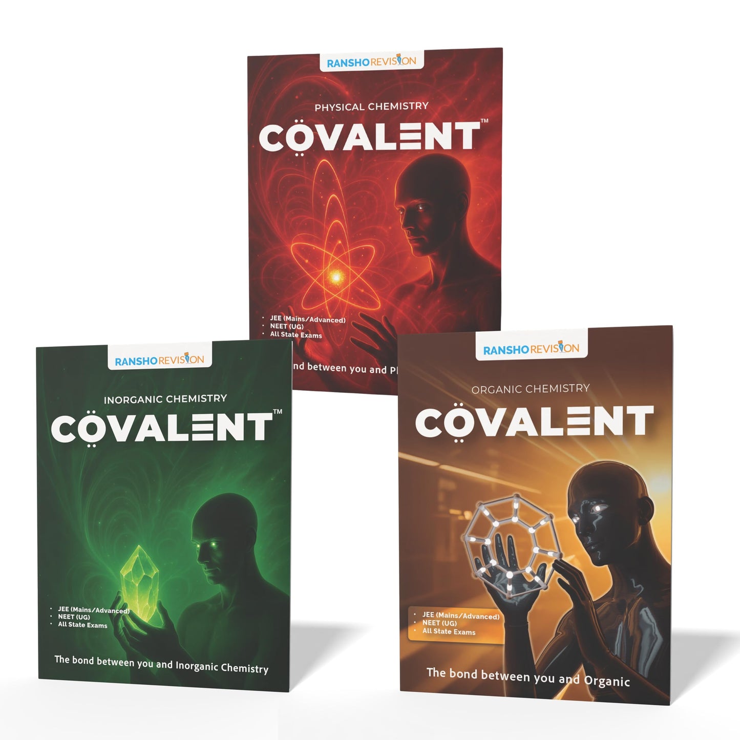 COVALENT MASTER COMBO-Complete Organic, Inorganic and Physical chemistry for JEE mains | Easy language | Real life images | Daily life applications| ... JEE Mains-Advance Syllabus and Patterns