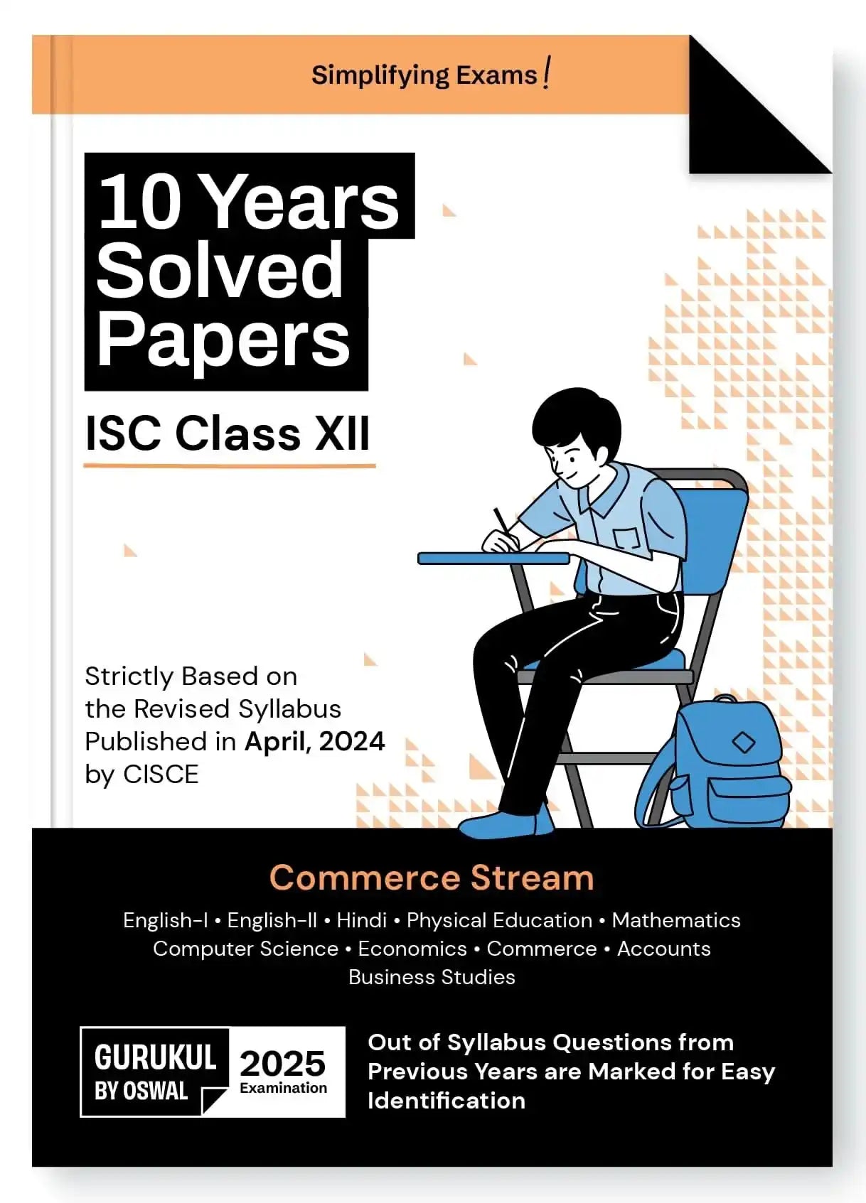 Opp Isc 10 Yrs Solved (Commerce Stream) Bk 12 (2025)