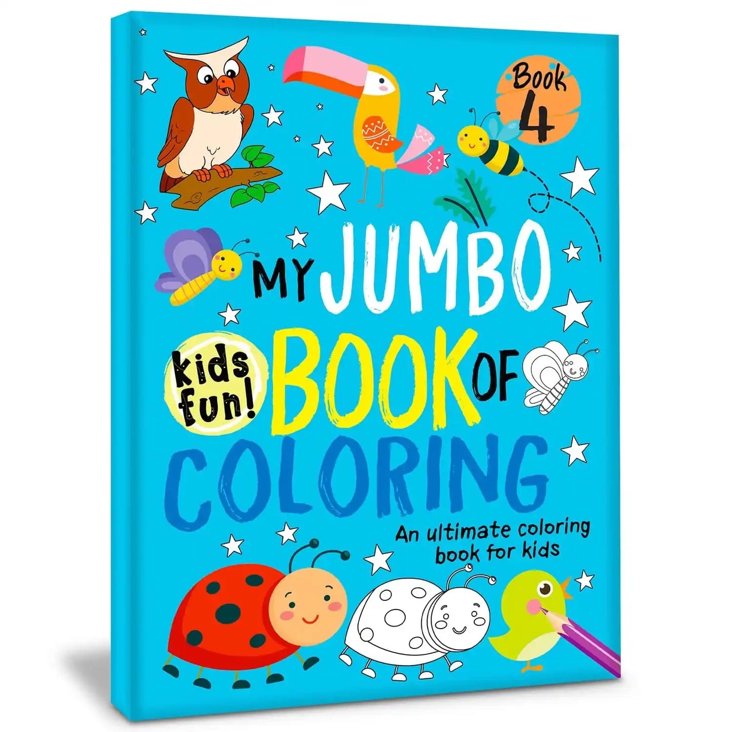 My Jumbo Book Of Coloring (Turquoise) Book 4