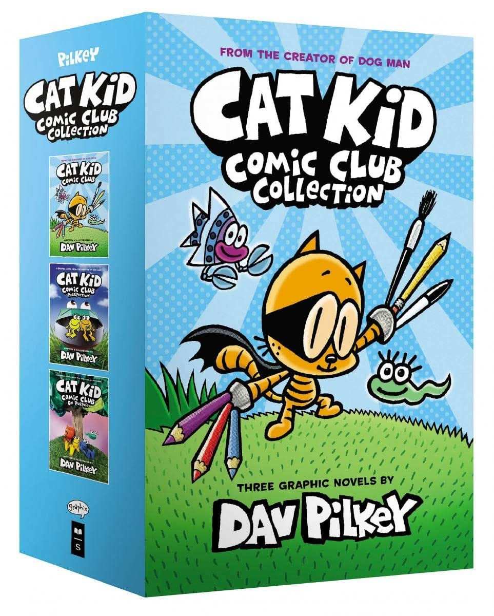 Box Set Cat Kid Comic Club