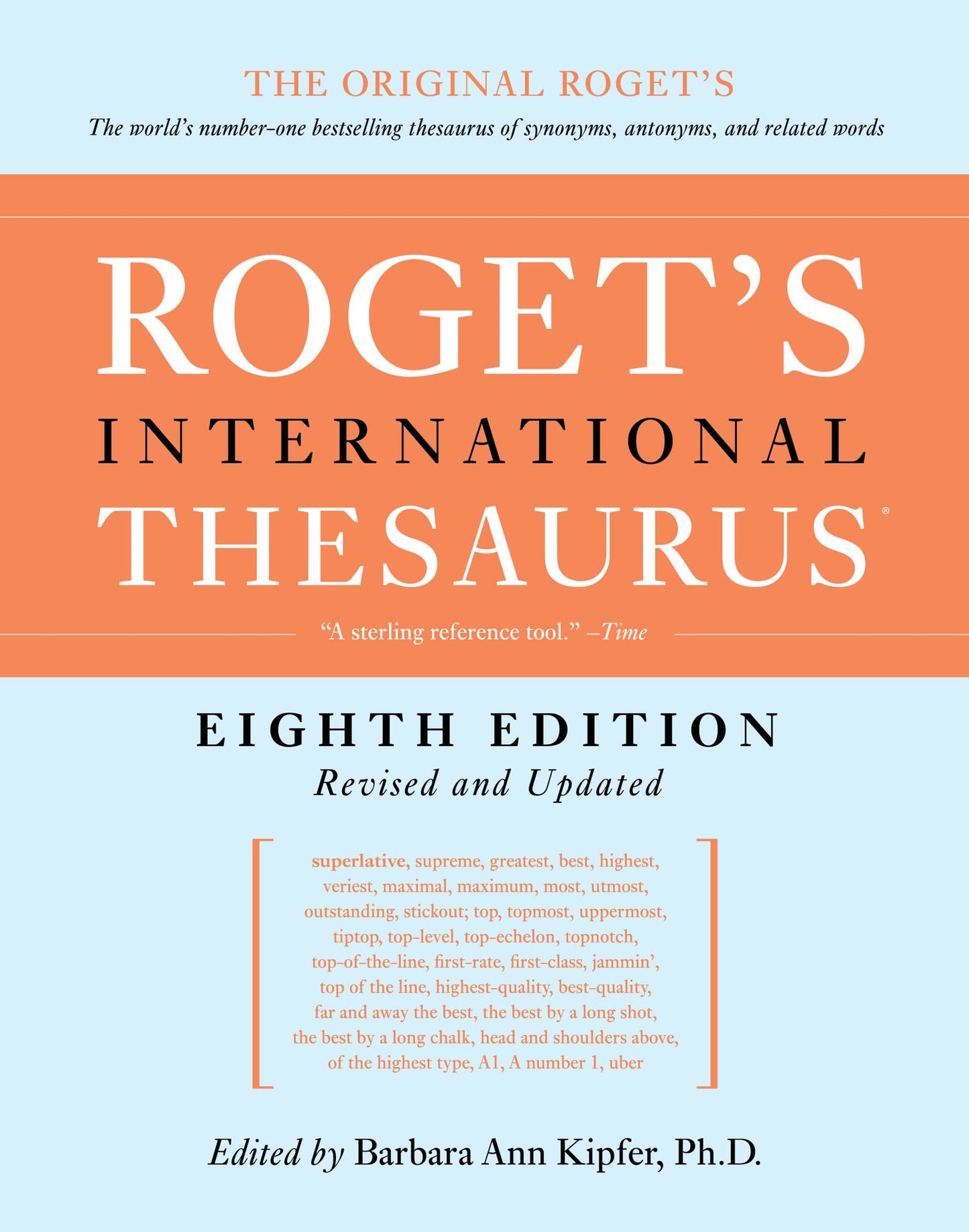 Roget'S International Thesaurus, 8Th Edition Âthumb Indexedã
