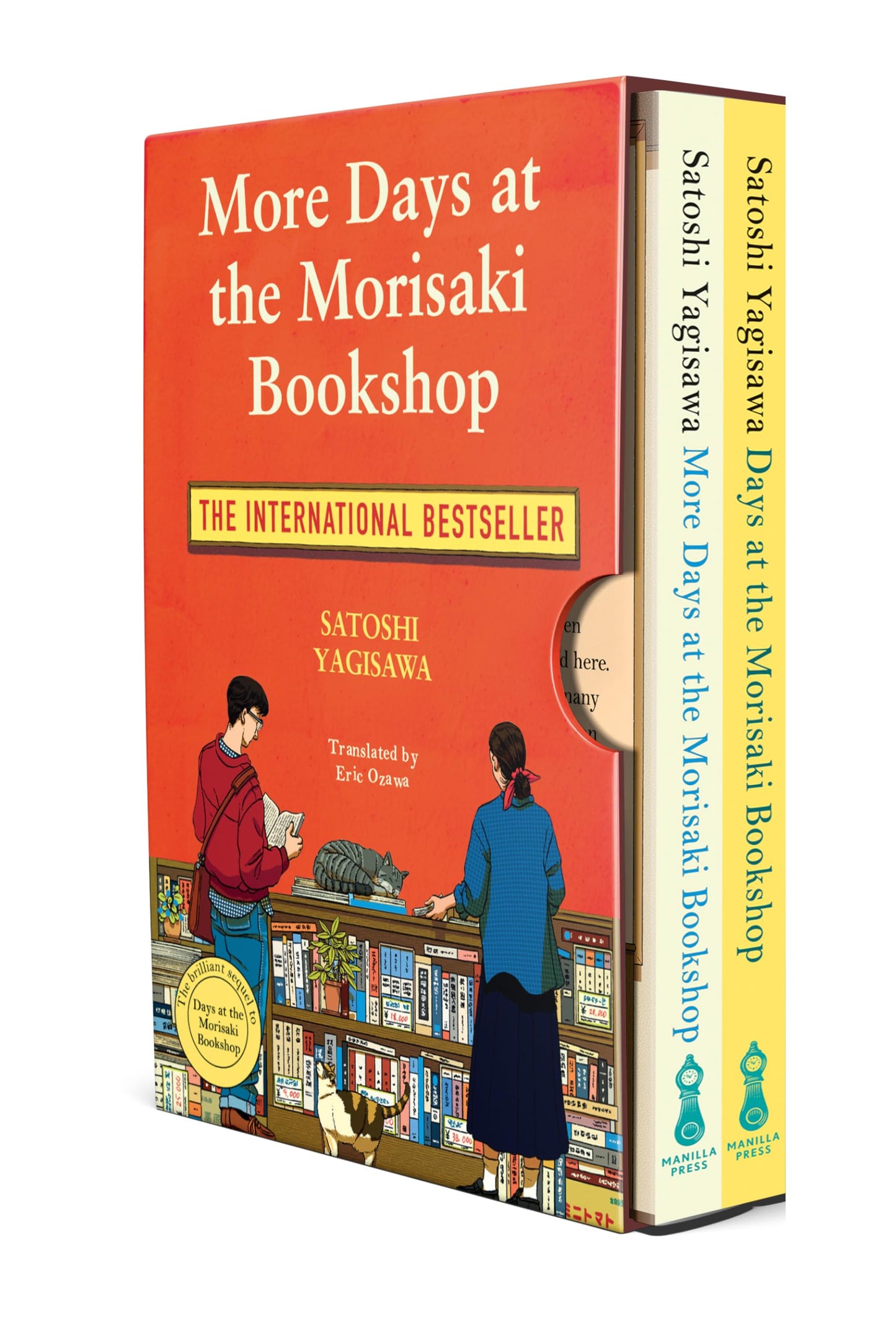 Days at the Morisaki Bookshop Boxset of 2 books : Days at the Morisaki Bookshop ,More Days at the Morisaki Bookshop
