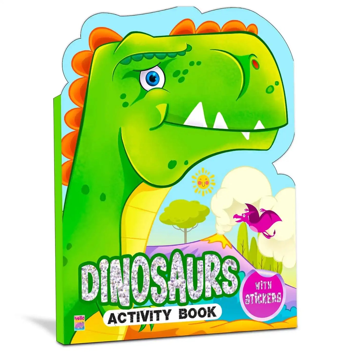 Die Cut Dinosaurs Activity Book