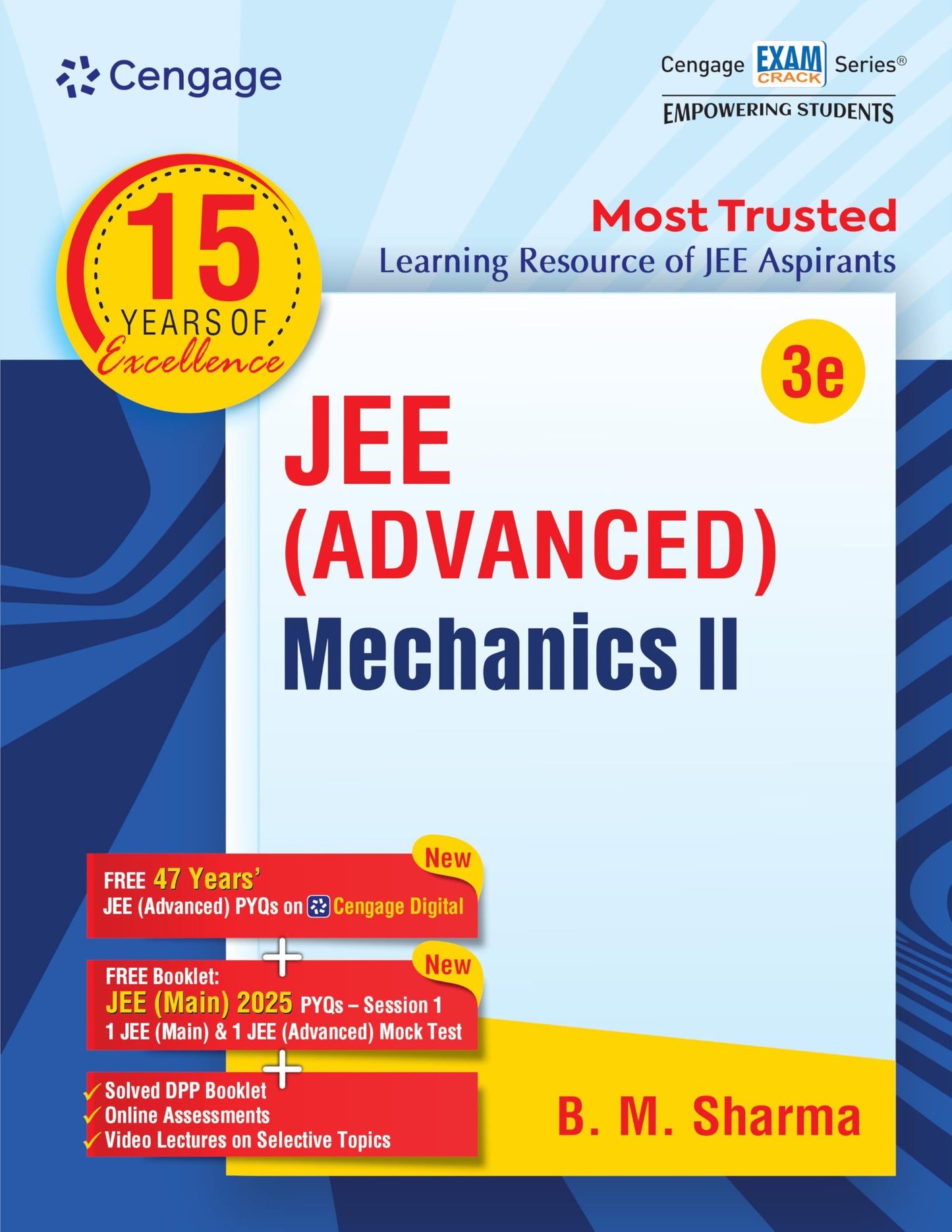 Cengage JEE Advanced Mechanics II with Free Online Assessments & Digital Content
