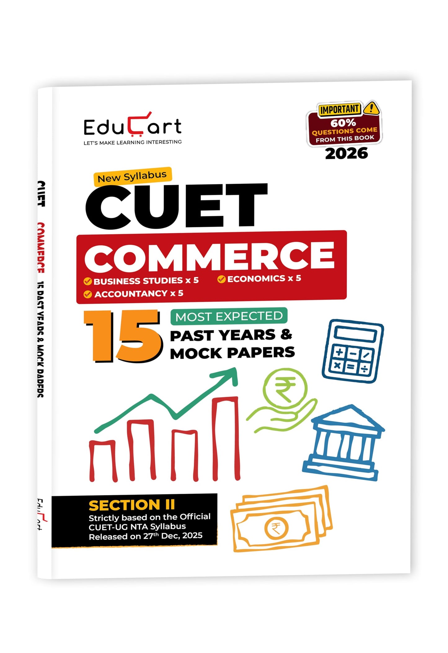 CUET 15 mock papers Commerce 2026