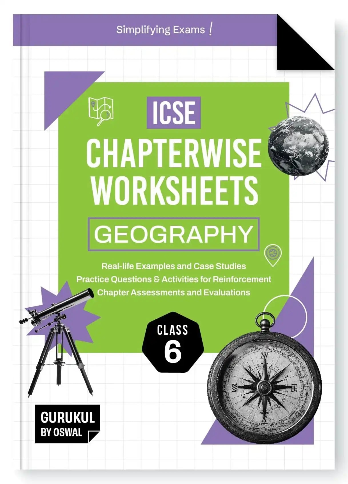 Opp Icse C/W Worksheet Geography Bk 6